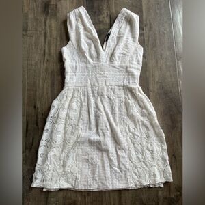Maria Bianca Nero cream-white summer dress size S mamma mia aesthetic